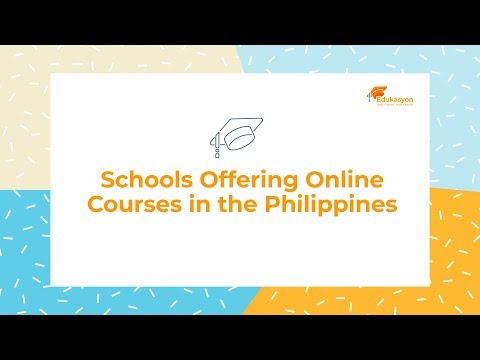 DISTANCE LEARNING: Schools Offering Online Courses in the Philippines