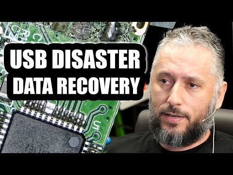Damaged USB Flash Drive Data Recovery - Controller short