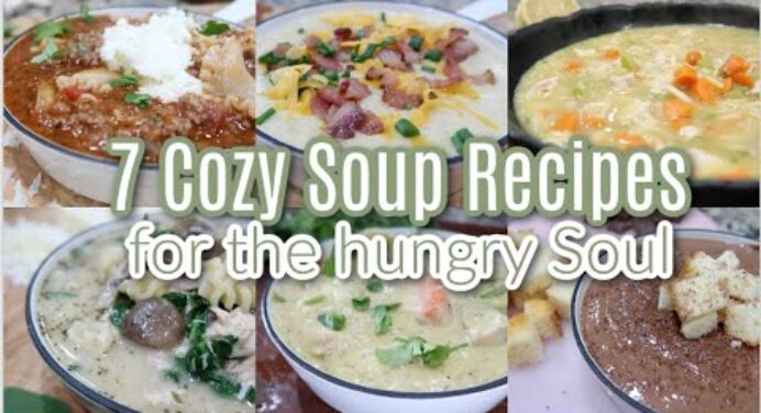 Valaki szerezzen nekem egy tálat! 7 hangulatos leves recept a léleknek! Makrobarát leves, főzz velem!
