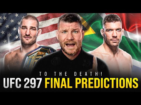 BISPING: UFC 297 Strickland vs Du Plessis | FINAL PREDICTIONS & PRESS CONFERENCE REACTION