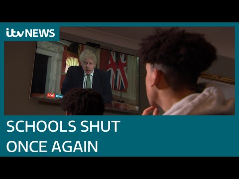 Schools and colleges shut in England as Covid-19 cases surge | ITV News