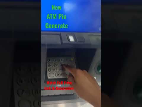 New ATM Card Pin Generation All Bank || ATM PIN Generate #atm #technicalburdak #shorts
