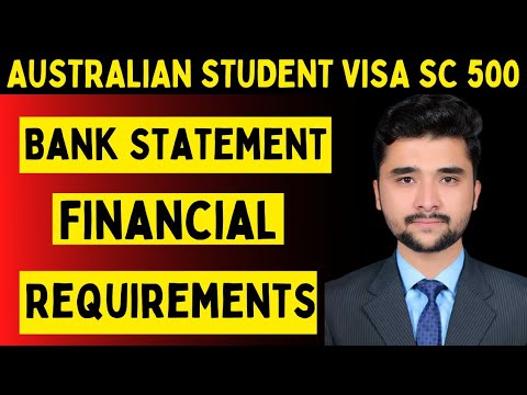 Bank Statement for Australian Student Visa : Financial Requirements for Australia!