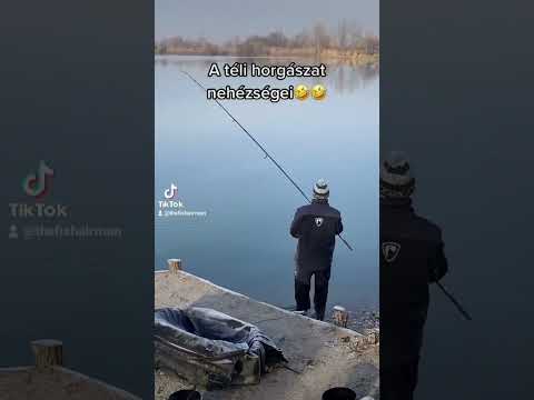 Bolond, aki kint van ilyenkor?😂🤔 #horgászat #magyar
