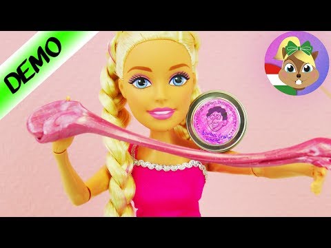 Pink intelligens GYURMA BARBIE-nak | Intelligens gyurma készítése otthon | Barbie kedvenc gyurmája