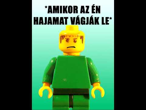 ✂️Minden esetben mikor levágják a hajad  (LEGO FILM)✂️ #bobsamu #lego