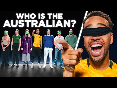 6 Australians vs 1 Secret Fake Australian
