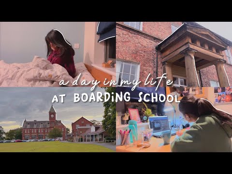 a day in my life at boarding school 🌷 | school vlog, studying, autumn term