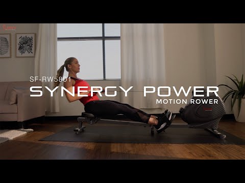 Sunny Health & Fitness SF-RW5801 Synergy Power Motion Magnetic Rowing Machine