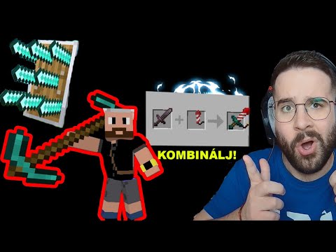 Minecraft KOMBINÁLÁS | ÚJ RECEPTEK!