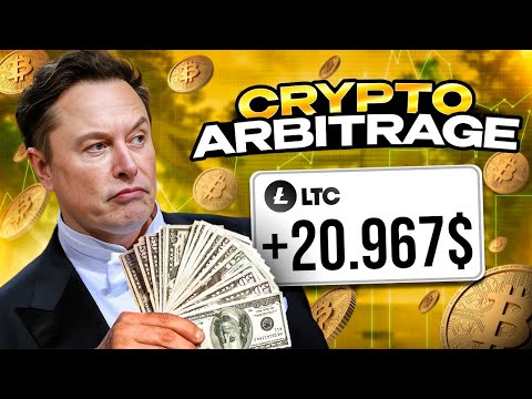 *LTC* NEW CRYPTO ARBITRAGE STRATEGY FEB 2024 | Litecoin best arbitrage strategy Trading +9%