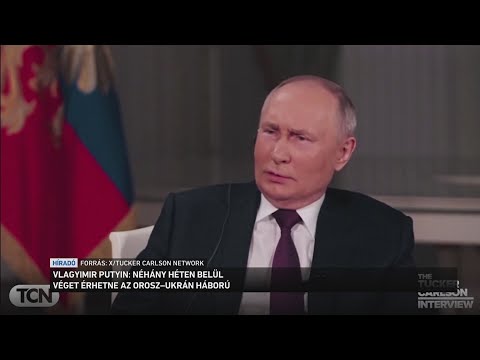 Vlagyimir Putyin  néhány héten belül véget érhetne az orosz ukrán háború