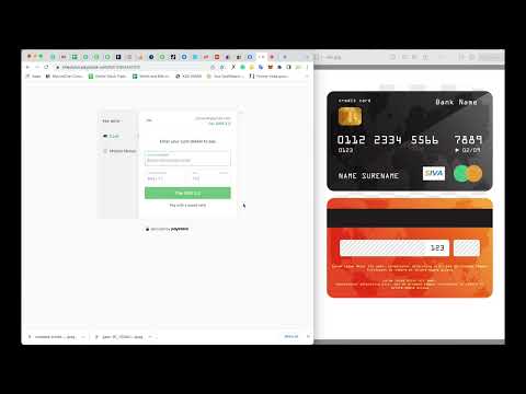 How to use visa, credit card master card to shop online