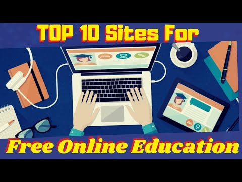 TOP 10 Sites For Free Online Education | 10 sites for online education | ZFJ TOP 10 LIST