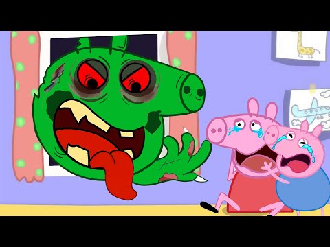 Daddy Pig Zoombie At The House | Peppa Pig Sad Story | Peppa Pig Funny Animation