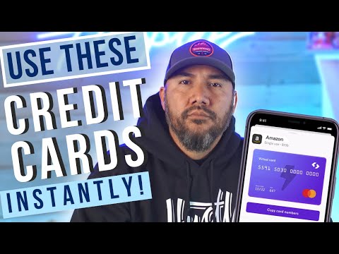 5 Credit Cards you can use INSTANTLY! - instant approval credit
