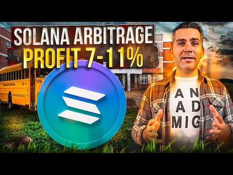 Crypto Arbitrage | New PROFIT with Solana Strategy | Best way for crypto profit 7-11%