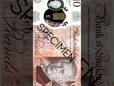 Bank of England unveils new bank notes featuring King Charles III | ABC News #shorts