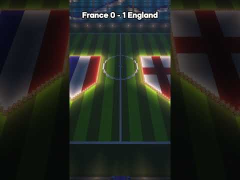 Villager Predicts France Vs England in Minecraft | World Cup | #shorts