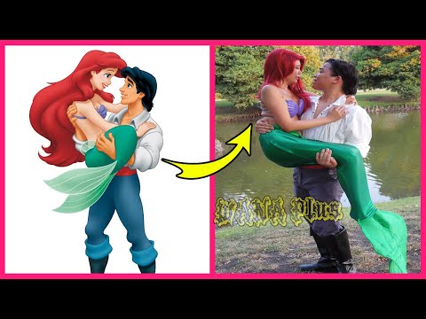 DISNEY COUPLES In Real Life - Part 1 💥 All Characters 👉@WANAPlus