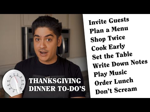 How to Host Thanksgiving Dinner (or Any Big Feast!)
