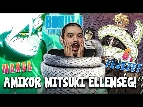 Boruto a Kígyók ellen! 🐍 Mitsuki támadása! I Boruto: Two Blue Vortex Manga 6 I #nindzsakés #120