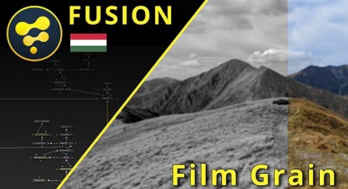 Magyar Fusion Tutorial 003 / Film Grain