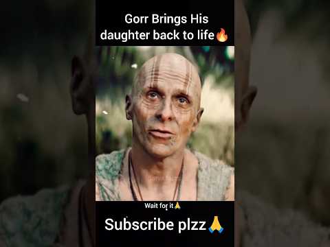Gorr Brings His Daughter back to life🔥 WhatsApp status #movie #hollywood #marvel #shorts