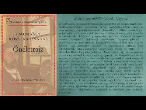 Csontváry Kosztka Tivadar - Önéletrajz (hangoskönyv)