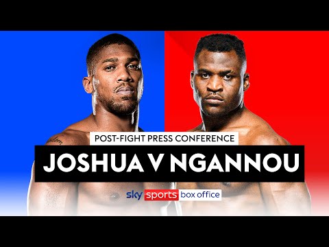 POST-FIGHT PRESS CONFERENCE! | Anthony Joshua vs Francis Ngannou