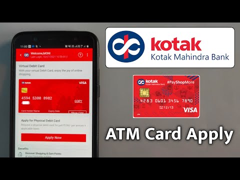 Kotak Mahindra Bank Debit Card or ATM Card Apply | How to Apply Kotak 811 | Humsafar Tech