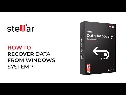 How to Recover Deleted Data from Windows PC with Stellar Data Recovery Professional