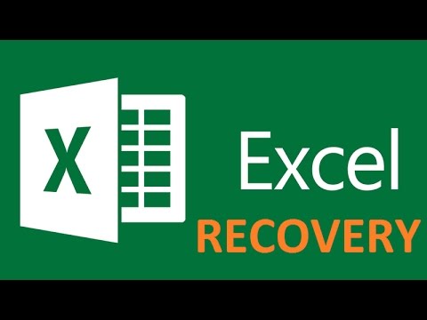 How to Recover Excel file Unsaved or Lost