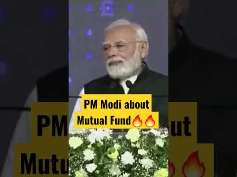 PM Modi about Mutual Fund🔥🔥 #shorts