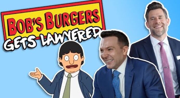 Real Lawyers React to Bob's Burgers Part 2 Ft. @LegalEagle #bobsburgers #law #lawbymike
