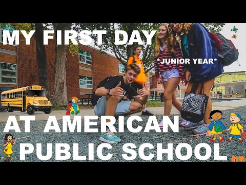 My First Day of American Public School