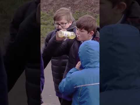 Schoolboy Teaches Friend To Fight Off Bullies!