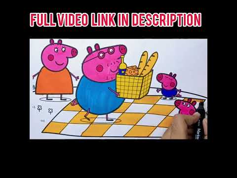 Peppa Pig Coloring Book | Peppa Pig Colouring | Coloriage Peppa Pig