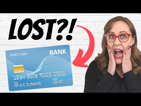 Lost Your Credit or Debit Card? DO THIS!