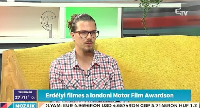 Erdélyi filmes a londoni Motor Film Awards-on – Mozaik