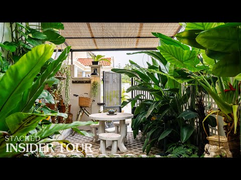 Inside A Couple's 1950s Colonial Home Built With A Secret Garden