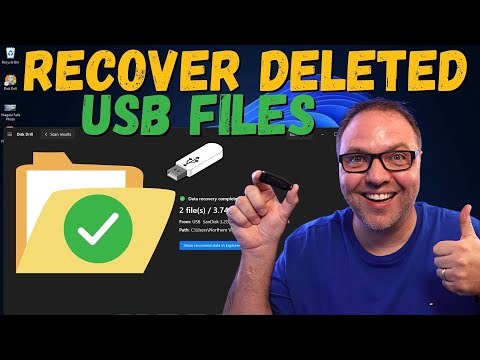 How to Recover Deleted Files From USB (FREE up to 500MB)