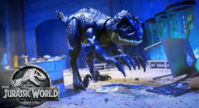 Jurassic World: Camp Cretaceous | Scorpios Rex Rampage | @MattelAction