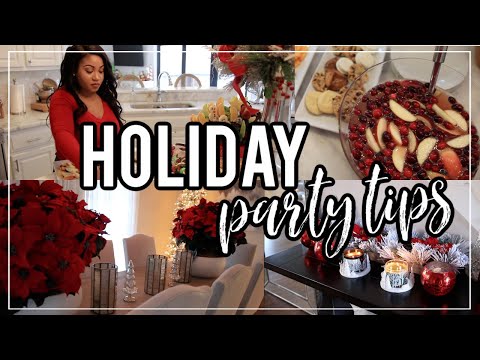 How To Host a Holiday Party! | Tips, Decor + More! | NitraaB