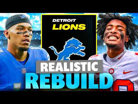 Rebuilding The Detroit Lions on Madden 24 Franchise
