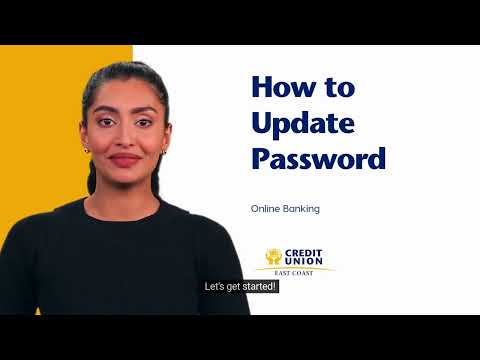 How to Update Password through Online Banking