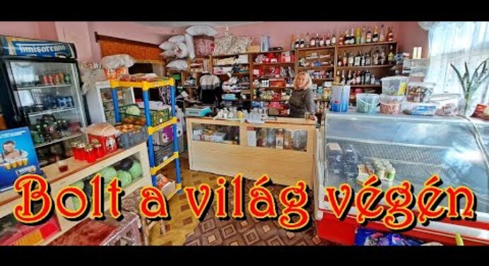 Ebben a boltban mindent lehet kapni párnától a kimért italig Kostelek a legelzártabb falu Erdélyben