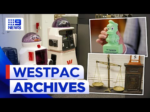 Inside Australia's oldest bank at Westpac’s archives | 9 News Australia