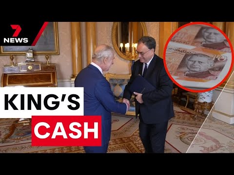 First run of King Charles banknotes to be released in England | 7 News Australia