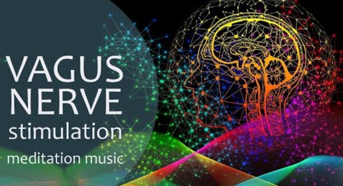 VAGUS NERVE STIMULATION • Vagal Music Meditation - frequency to calm down healing relax de-stress